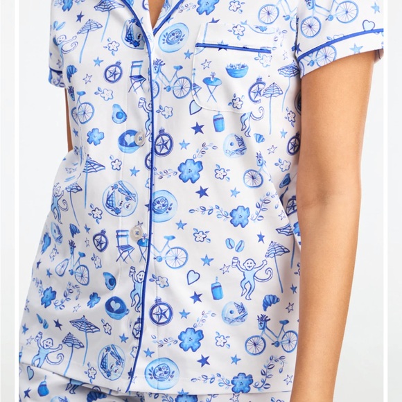 Roller Rabbit Latte Lane Pajamas - Picture 2 of 4